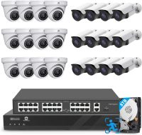 GWSECU 4K 32 Channel Security Camera System