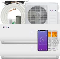 DELLA 18K BTU ODU 2 Dual Zone 12000 BTU