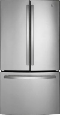 GE GNE27JYMFS 36 French Door Refrigerator with 27 cu. ft.