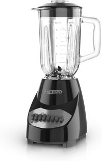 BLACK+DECKER 10-Speed Countertop Blender, BL2010BG, 6-Cup Glass Jar