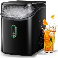 Silonn Nugget Ice Maker Countertop SLIM24B