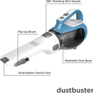 BLACK+DECKER CHV1410L dustbuster Cordless Handheld Vacuum - Image 3