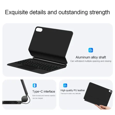 Magic Keyboard for iPad Pro 11 12.9 Air 4 Air 5 for iPad 10th Generation Pro 12.9 6th 5th 4th 3rd Gen Smart Cover Magnetic Case - Image 3