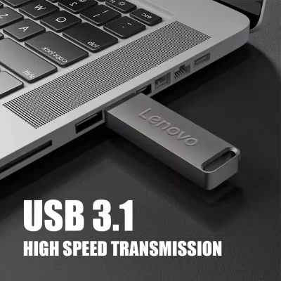 Lenovo USB 3.1 portable hard drive 2TB 1TB flash drive 512GB USB high-speed metal flash drive, suitable for PC - Image 3