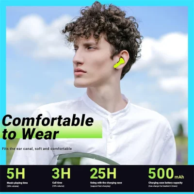 Air31 Tws Earpuds Wireless Bluetooth 5.0 Sport Gaming Headsets Noise Reduction Earbuds Mic Headphones with LED Display Earphones - Image 6