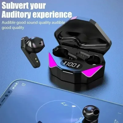 New X15 TWS Bluetooth Earphones Wireless Headphones 65ms Low Latency Earbuds Esport Gaming Headset Gamer Earphone Mic For Xiaomi - Image 4