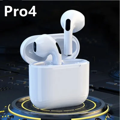 Pro 4 TWS Wireless Headphones Earphone Bluetooth-compatible 5.3 Waterproof Headset with Mic for Xiaomi iPhone Pro4 Earbuds - Image 2