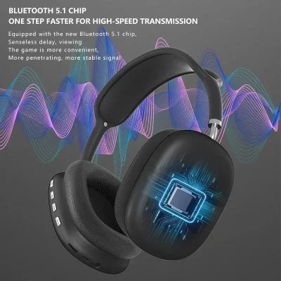 P9 Wireless Bluetooth Headset Outdoor Sports Gaming Wireless Headphones with Mic Noise Cancelling Earbuds Bluetooth Earphones - Image 2