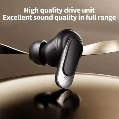 V8 screen display wireless Bluetooth earphones ANC active noise cancelling earbuds in ear earphones with built-in microphone - Image 6