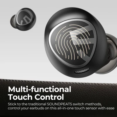 Soundpeats Free2 Classic Mini True Wireless Earphones Bluetooth V5.1 Headphones SmartTouch Control TWS Earbuds IPX5 30H Playtime - Image 3