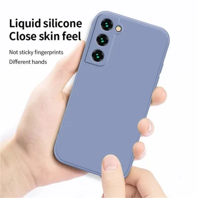 luxury Liquid Silicone Case for Samsung S24 Galaxy S20 S21 S22 S23 FE Plus Note10 20 A52 A31 A41 A71 A51 A72 A70 A50 Coque - Image 3