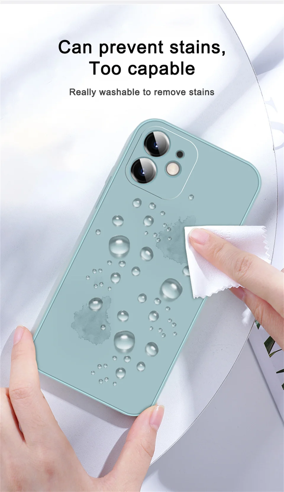 Luxury Liquid Silicone Shockproof Case for iPhone 11 12 13 14 15 Pro Max 7 8 14 15 Plus X XS XR Max Mini Back Soft Cover Funda