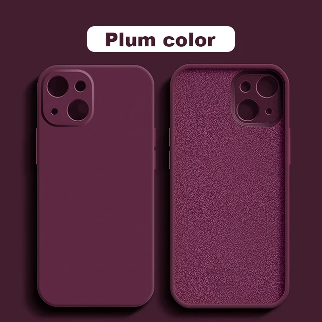 Luxury Liquid Silicone Shockproof Case for iPhone 11 12 13 14 15 Pro Max 7 8 14 15 Plus X XS XR Max Mini Back Soft Cover Funda