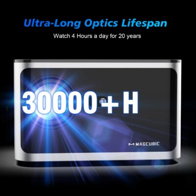 Magcubic 580ANSI Projector Android 11 4K 1080P Wifi6 Voice Control Allwinner H713 Electronic Focus BT5.0 Home Cinema HY350 Pro - Image 4