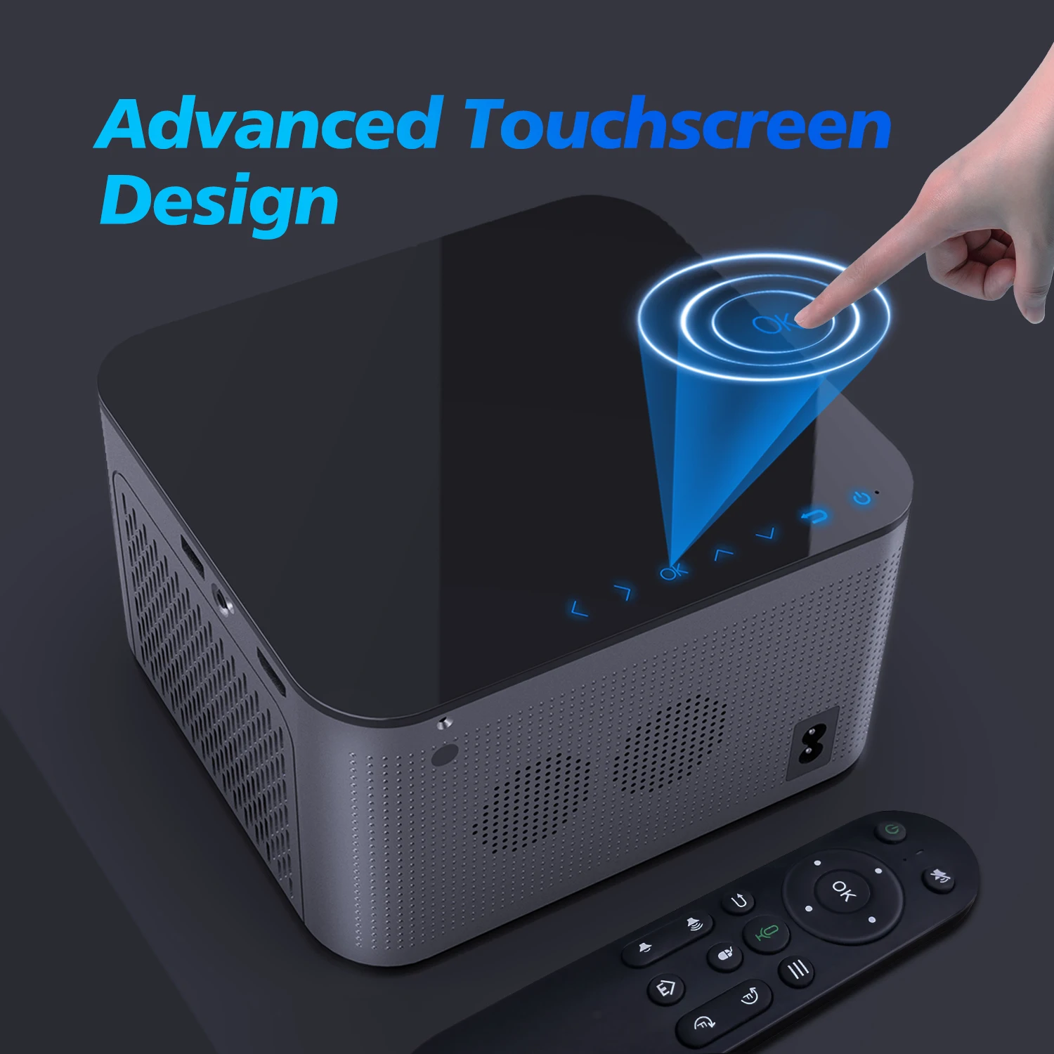 Magcubic 580ANSI Projector Android 11 4K 1080P Wifi6 Voice Control Allwinner H713 Electronic Focus BT5.0 Home Cinema HY350 Pro