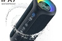 Ortizan Bluetooth Speakers 40W Enhanced Bass Portable Outdoor Wireless Speaker 30Hrs IP7 Waterproof Shower Speaker Bluetooth 5.3