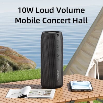 ZEALOT-S51 Powerful Bluetooth Speaker Bass Wireless Speakers Subwoofer Waterproof Sound Box Support TF, TWS, USB Flash Drive - Image 2