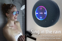 Xiaomi Portable Wireless Bluetooth Speaker LED IPX4 Waterproof Loudspeaker Outdoor Bathroom Large Suction Cup Stereo Sound Box