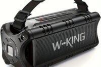 W-KING Bluetooth Speaker, 30W Portable Wireless Loud Speakers, IPX6 Waterproof Outdoor Speaker, 24H Playtime, EQ, AUX, TF Card