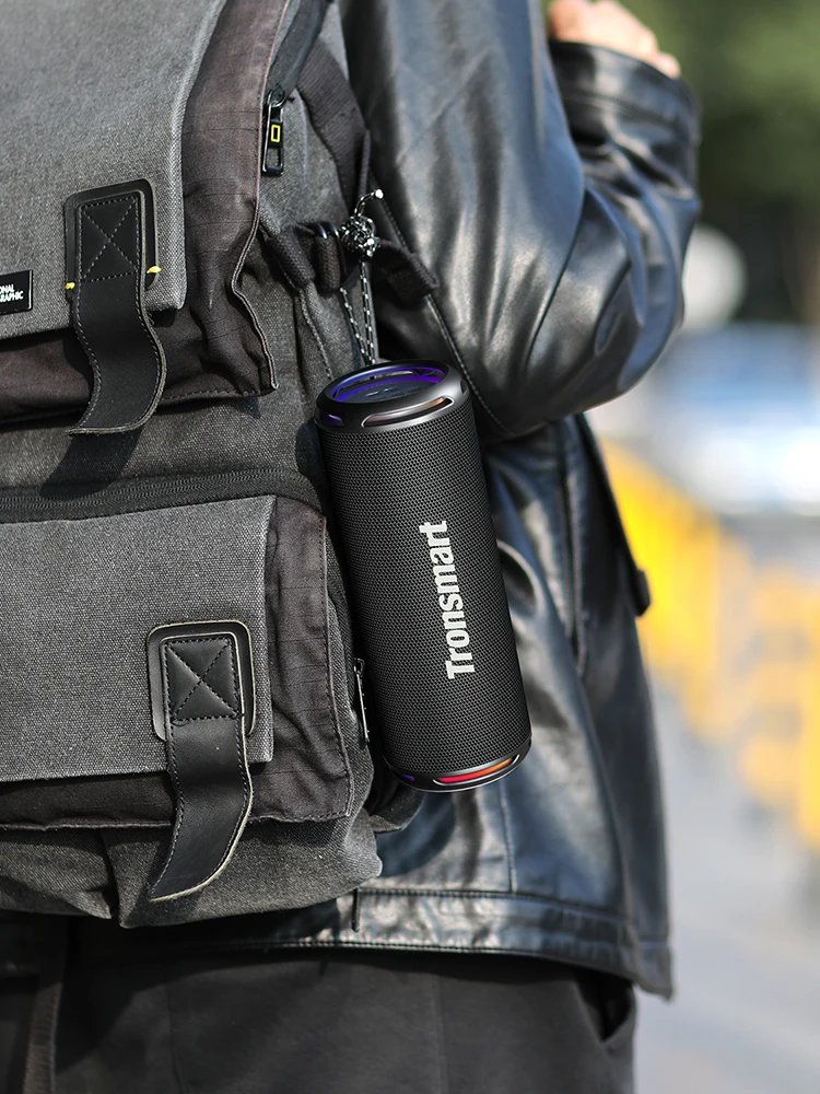 Tronsmart T7 Lite Bluetooth Speaker Enhanced Bass Portable Speaker with 24H Playtime, APP Control, IPX7 Waterproof for Camping Tronsmart T7 Lite Bluetooth Speaker Enhanced Bass Portable Speaker with 24H Playtime, APP Control, IPX7 Waterproof for Camping