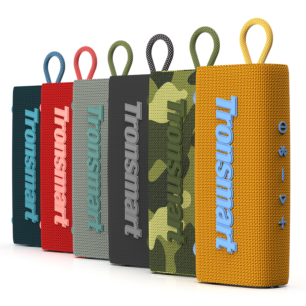 Tronsmart Trip Bluetooth 5.3 Speaker Dual-Driver Portable Speaker with IPX7 Waterproof, True Wireless Stereo for Outdoor Tronsmart Trip Bluetooth 5.3 Speaker Dual-Driver Portable Speaker with IPX7 Waterproof, True Wireless Stereo for Outdoor