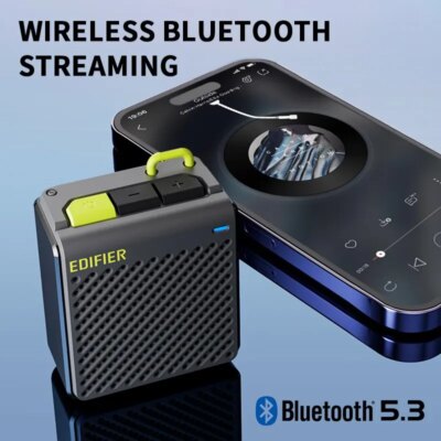 Edifier MP85 Portable Bluetooth Speakers Camping Walking Speaker Wireless Stereo 70g Lightweight 8H Playback Waterproof - Image 4