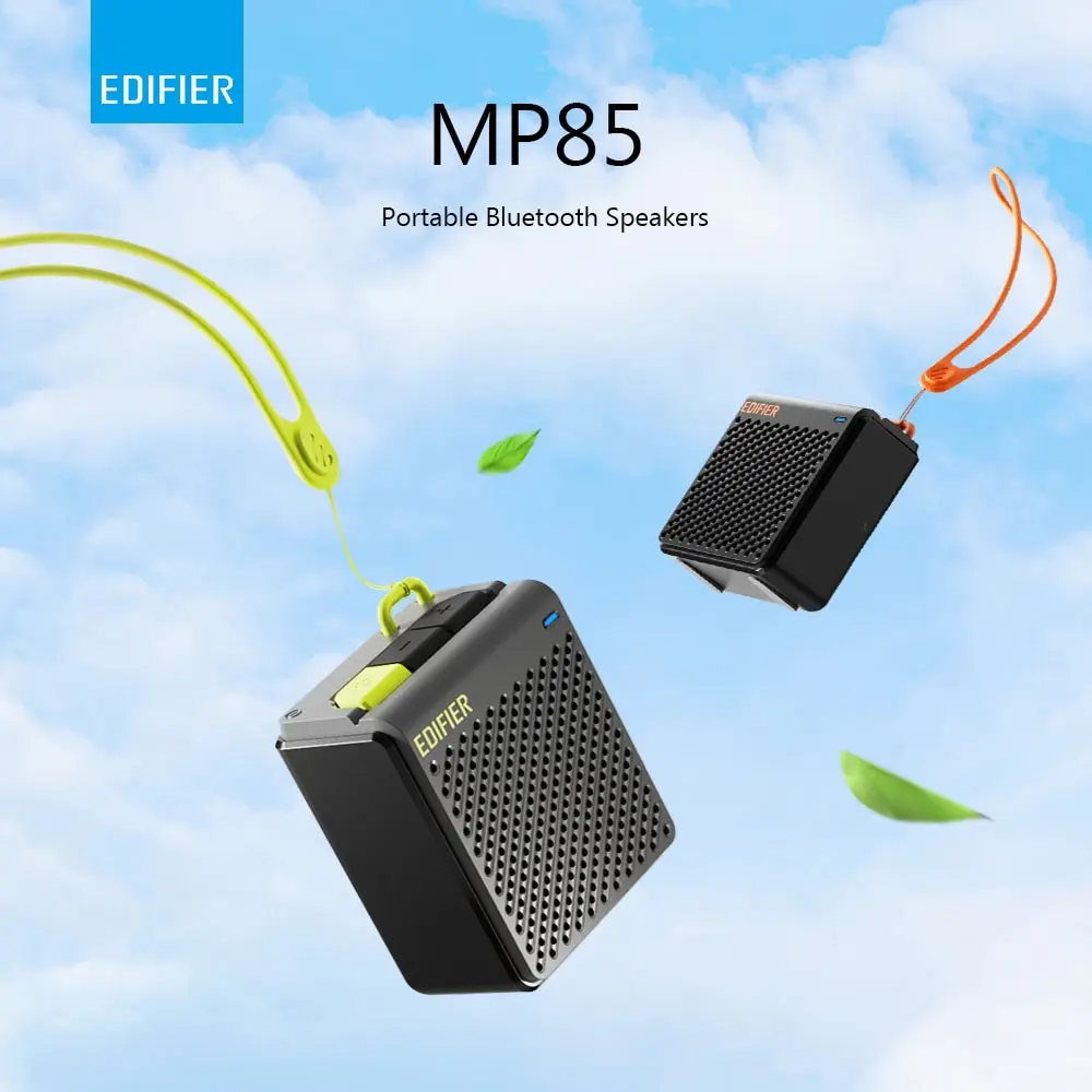 Edifier MP85 Portable Bluetooth Speakers Camping Walking Speaker Wireless Stereo 70g Lightweight 8H Playback Waterproof Edifier MP85 Portable Bluetooth Speakers Camping Walking Speaker Wireless Stereo 70g Lightweight 8H Playback Waterproof