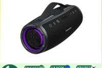 Tronsmart Mirtune S100 Speaker 50W Bluetooth Speaker with IPX7 Waterproof, APP Control, Built-in Powerbank & Retractable Handle