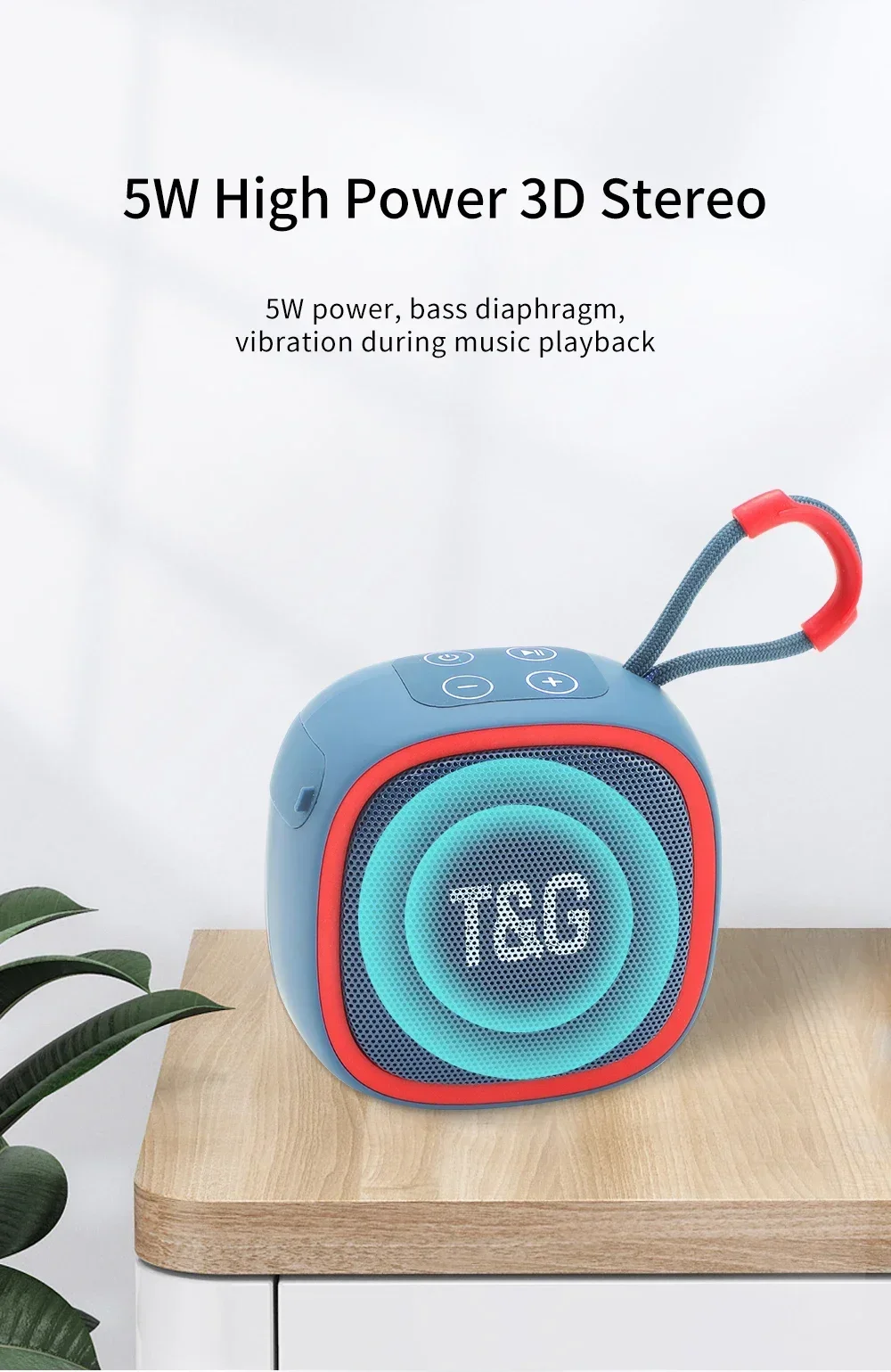 TG659 Mini Wireless Powerful Waterproof Bluetooth Speaker TWS Bluetooth 5.3 Sound Box HIFI Loudspeaker Support TF Card Radio TG659 Mini Wireless Powerful Waterproof Bluetooth Speaker TWS Bluetooth 5.3 Sound Box HIFI Loudspeaker Support TF Card Radio