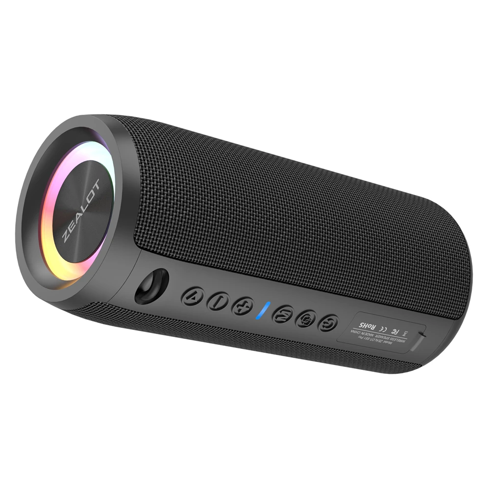 ZEALOT-S51Pro 40W High-power Bluetooth Speaker 3D Stereo Bass Bluetooth Speaker Portable IPX5 Waterproof Suitable TWS Boom Box ZEALOT-S51Pro 40W High-power Bluetooth Speaker 3D Stereo Bass Bluetooth Speaker Portable IPX5 Waterproof Suitable TWS Boom Box