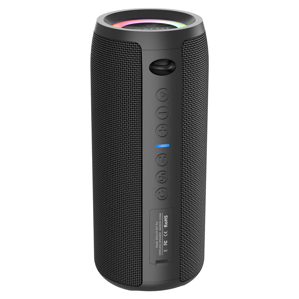 ZEALOT-S51Pro 40W High-power Bluetooth Speaker 3D Stereo Bass Bluetooth Speaker Portable IPX5 Waterproof Suitable TWS Boom Box ZEALOT-S51Pro 40W High-power Bluetooth Speaker 3D Stereo Bass Bluetooth Speaker Portable IPX5 Waterproof Suitable TWS Boom Box