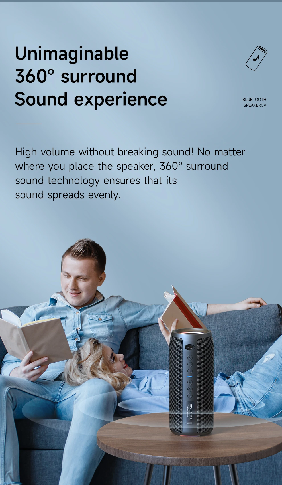 ZEALOT-S51Pro 40W High-power Bluetooth Speaker 3D Stereo Bass Bluetooth Speaker Portable IPX5 Waterproof Suitable TWS Boom Box ZEALOT-S51Pro 40W High-power Bluetooth Speaker 3D Stereo Bass Bluetooth Speaker Portable IPX5 Waterproof Suitable TWS Boom Box