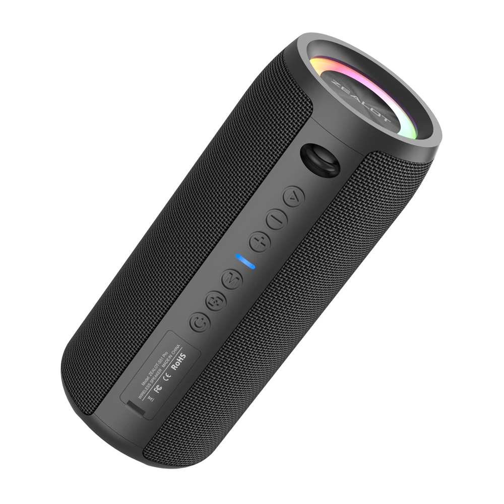 ZEALOT-S51Pro 40W High-power Bluetooth Speaker 3D Stereo Bass Bluetooth Speaker Portable IPX5 Waterproof Suitable TWS Boom Box ZEALOT-S51Pro 40W High-power Bluetooth Speaker 3D Stereo Bass Bluetooth Speaker Portable IPX5 Waterproof Suitable TWS Boom Box