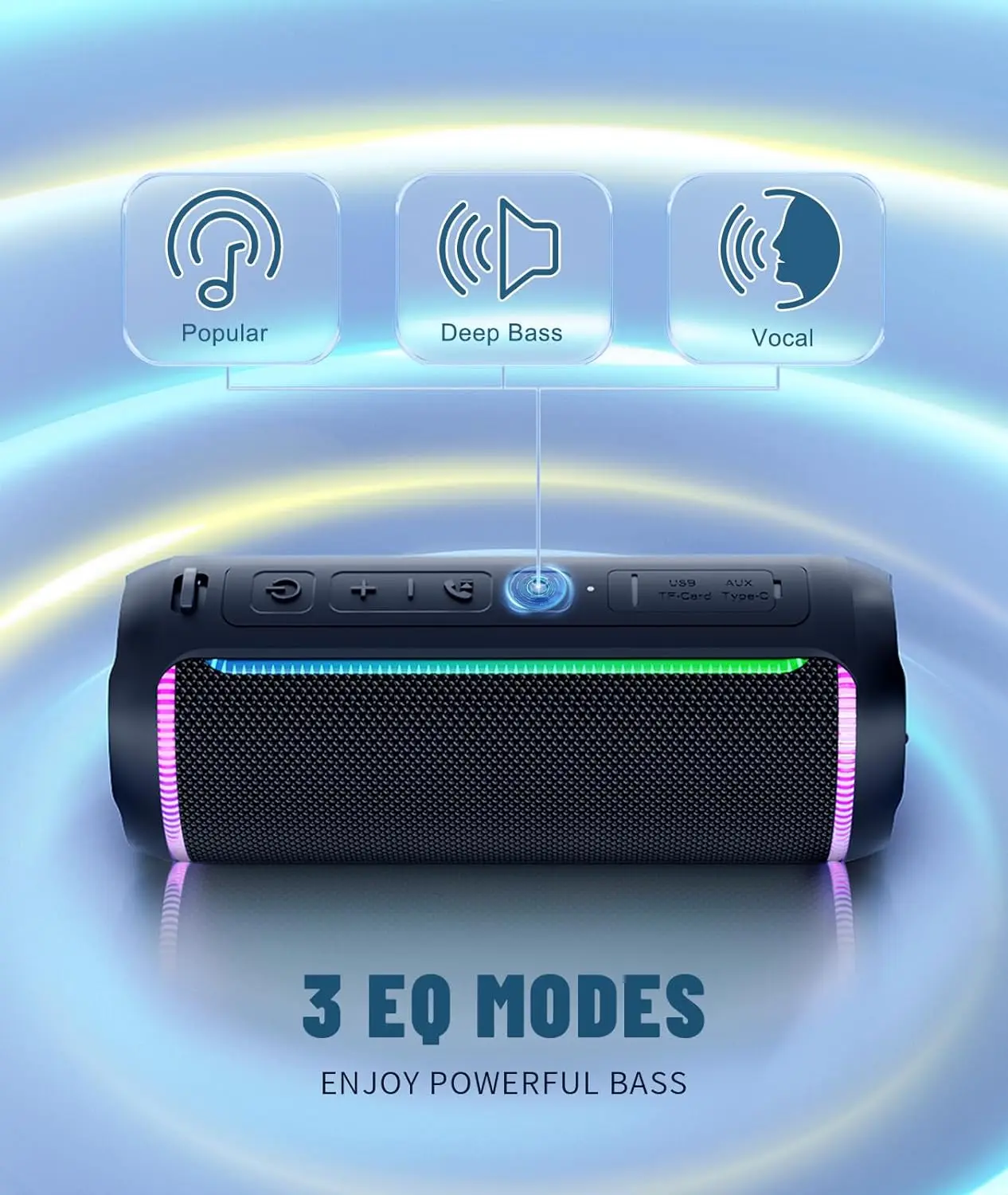 Ortizan X30 Portable Bluetooth Speakers Bass Boost 40W Powerful Wireless IPX7 Waterproof Speaker with 6600mAh Battery USB/TF/AUX Ortizan X30 Portable Bluetooth Speakers Bass Boost 40W Powerful Wireless IPX7 Waterproof Speaker with 6600mAh Battery USB/TF/AUX