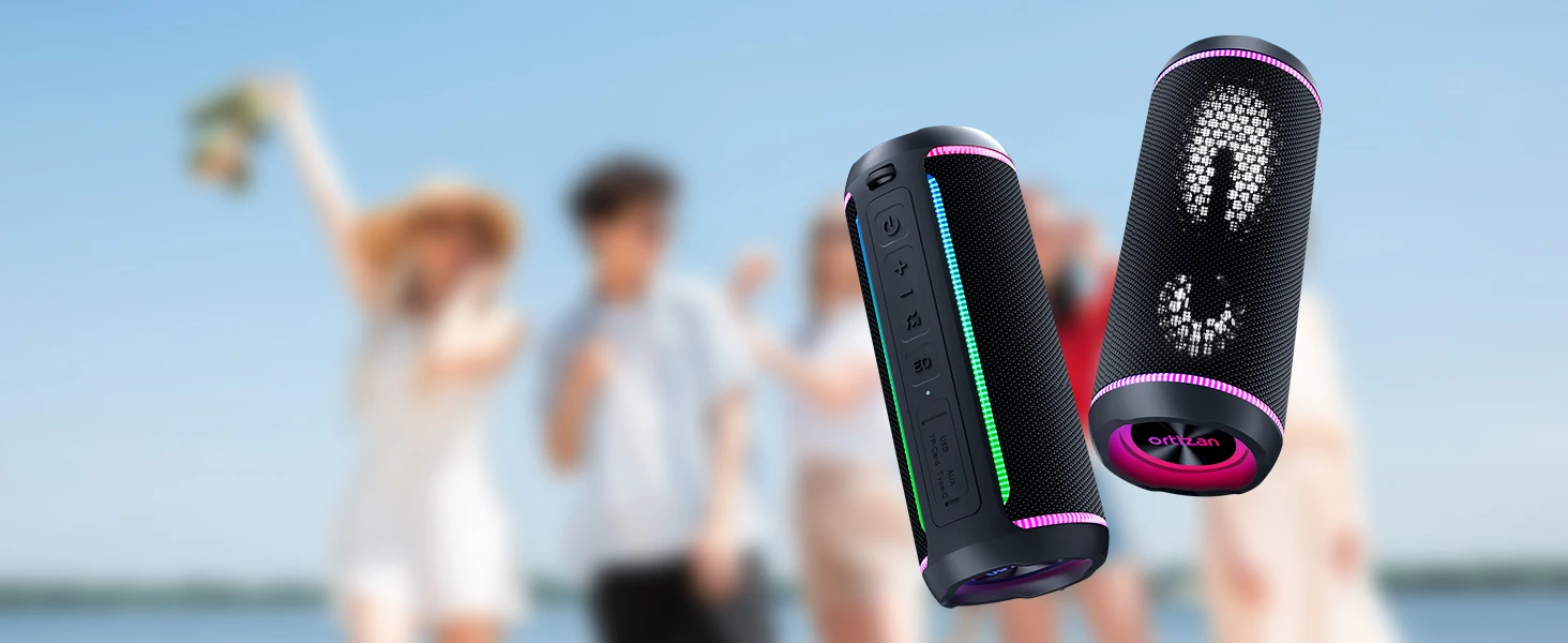 Ortizan X30 Portable Bluetooth Speakers Bass Boost 40W Powerful Wireless IPX7 Waterproof Speaker with 6600mAh Battery USB/TF/AUX Ortizan X30 Portable Bluetooth Speakers Bass Boost 40W Powerful Wireless IPX7 Waterproof Speaker with 6600mAh Battery USB/TF/AUX