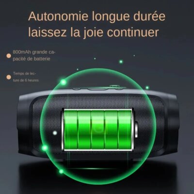 XIAOMI Portable Bluetooth Speaker Mini Wireless High Fidelity Surround Sound Outdoor Waterproof Camping Party Loudspeaker - Image 6
