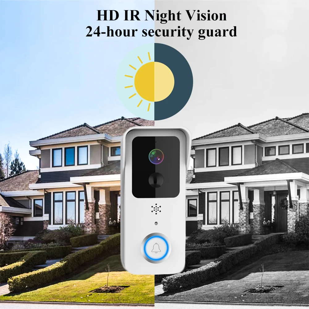 5G 2.4G WiFi Video Doorbell 1080P Tuya Smart Outdoor Wireless Intercom Waterproof Wireless Camera with AC/DC Power Ringing Bell 5G 2.4G WiFi Video Doorbell 1080P Tuya Smart Outdoor Wireless Intercom Waterproof Wireless Camera with AC/DC Power Ringing Bell