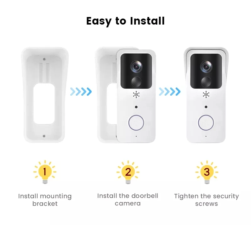5G 2.4G WiFi Video Doorbell 1080P Tuya Smart Outdoor Wireless Intercom Waterproof Wireless Camera with AC/DC Power Ringing Bell 5G 2.4G WiFi Video Doorbell 1080P Tuya Smart Outdoor Wireless Intercom Waterproof Wireless Camera with AC/DC Power Ringing Bell