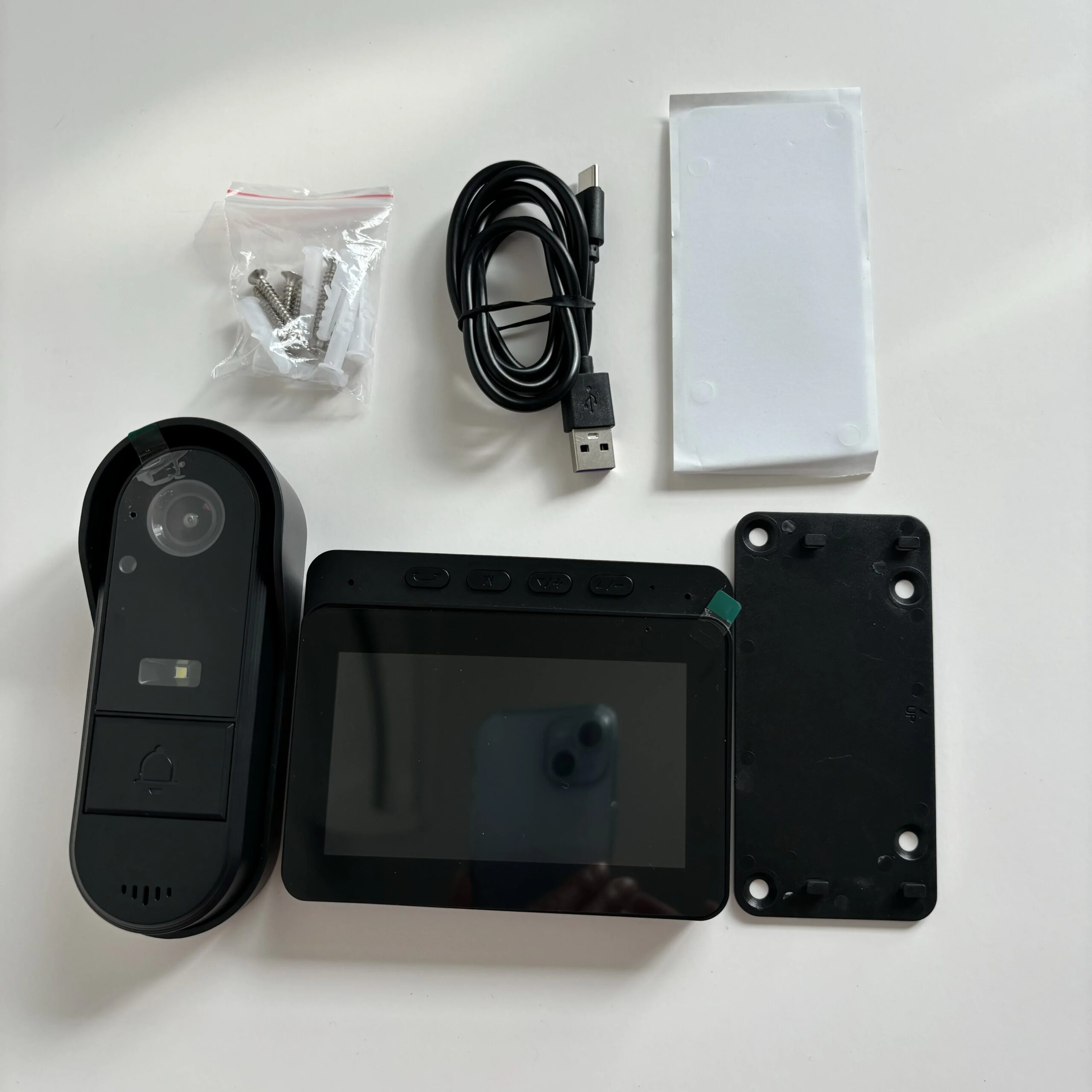 Wireless intercom Doorbell HD Night Vision 4.3in lPs screen Waterproof Visual Doorbell camera smart Home security Video By Bell Wireless intercom Doorbell HD Night Vision 4.3in lPs screen Waterproof Visual Doorbell camera smart Home security Video By Bell