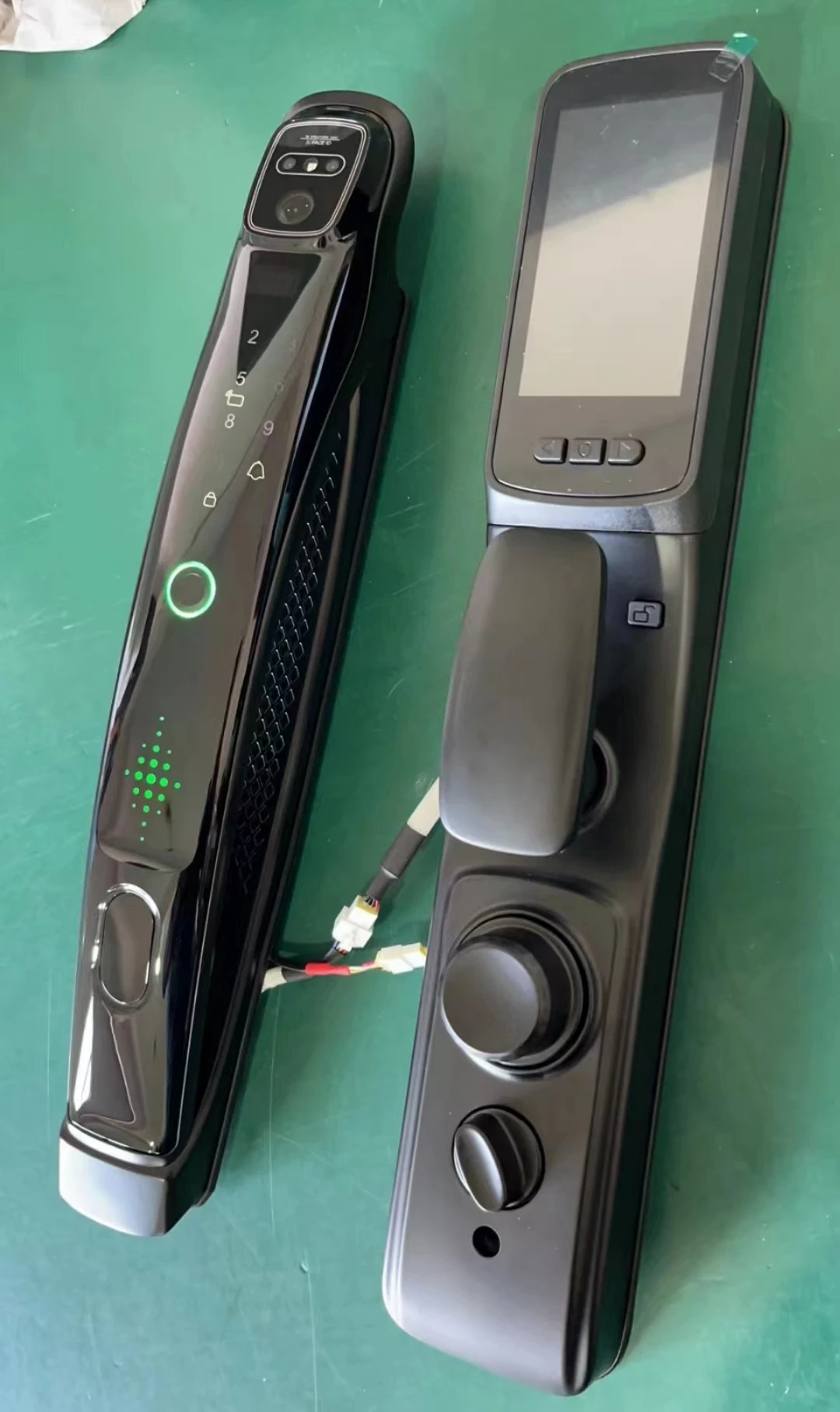 Alexa Voice Control Tuya APP Face Recognition Smart Door Lock Electronic Digital Door Lock Fully Automatic Door Lock With Camera