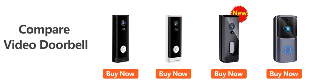Tuya WiFi Doorbell Camera Outdoor Waterproof IP65 Wireless Video Doorbell Battery Security Protection Door Phone Alexa SmartLife