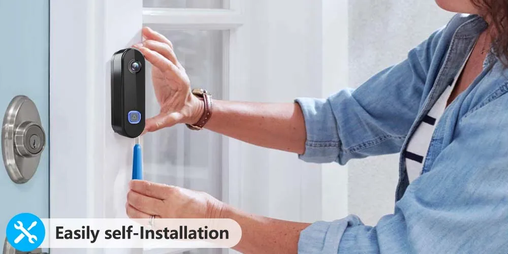 TUYA Video Doorbell WiFi Wireless Outdoor Door Bell Camera AC DC Power 1080P Video Door Phone Waterproof IP65 Alexa Google Home TUYA Video Doorbell WiFi Wireless Outdoor Door Bell Camera AC DC Power 1080P Video Door Phone Waterproof IP65 Alexa Google Home