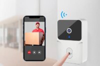Tuya WiFi Video Doorbell Smart Home Door Bell Wireless Rechargeable Battery Outdoor HD Camera Two-Way Audio Visual Doorbell
