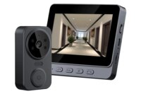 4.3'' IPS Screen 2.4G Wireless Visual Intercom Doorbell with Screen Smart High-definition Video Monitoring Two-Way Intercom