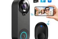 1080P Wireless Video Doorbell Camera WiFi Smart Door Bell Tuya Smart Home Security Motion Detect Night Vision Intercom Doorbell