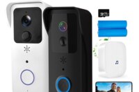 5G 2.4G WiFi Video Doorbell 1080P Tuya Smart Outdoor Wireless Intercom Waterproof Wireless Camera with AC/DC Power Ringing Bell
