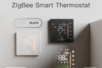 MOES Zigbee Thermostat Room Temperature Controller of Water/Electric Floor Heating Gas Boiler Humidity Tuya Work with Alex 5A16A