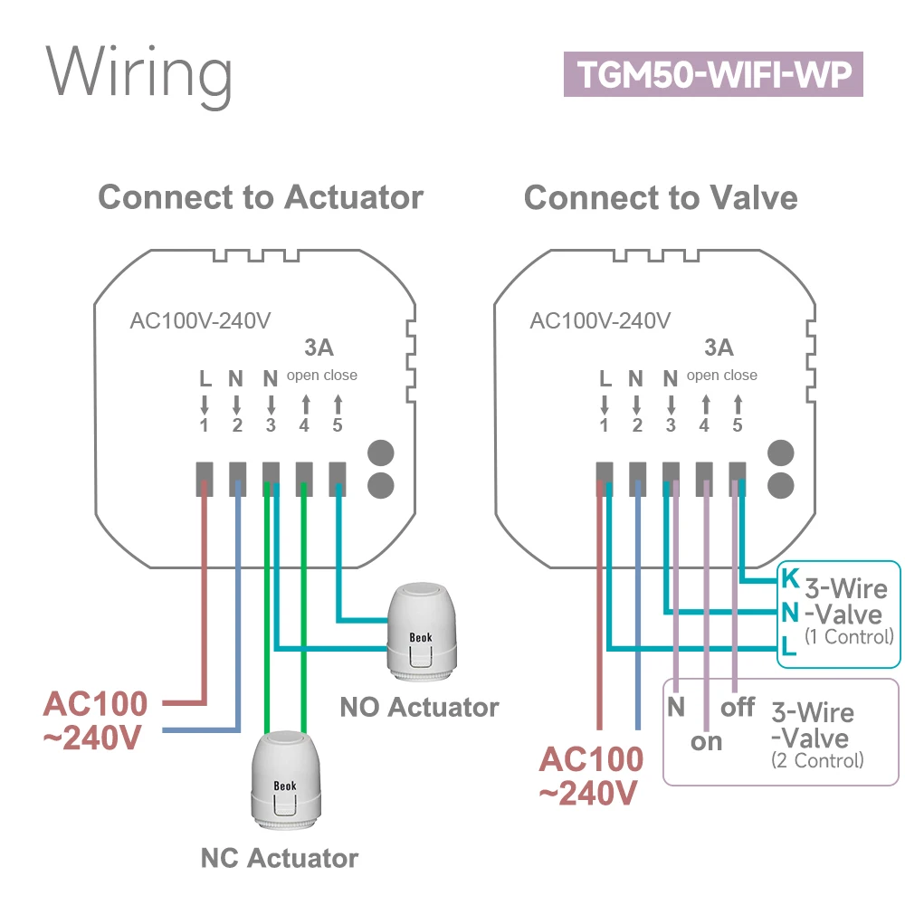 Beok Tuya Wifi Room Thermostat Underfloor Heating System Thermoregulator for Gas Boiler Electric Heating with Alexa Google Home Beok Tuya Wifi Room Thermostat Underfloor Heating System Thermoregulator for Gas Boiler Electric Heating with Alexa Google Home