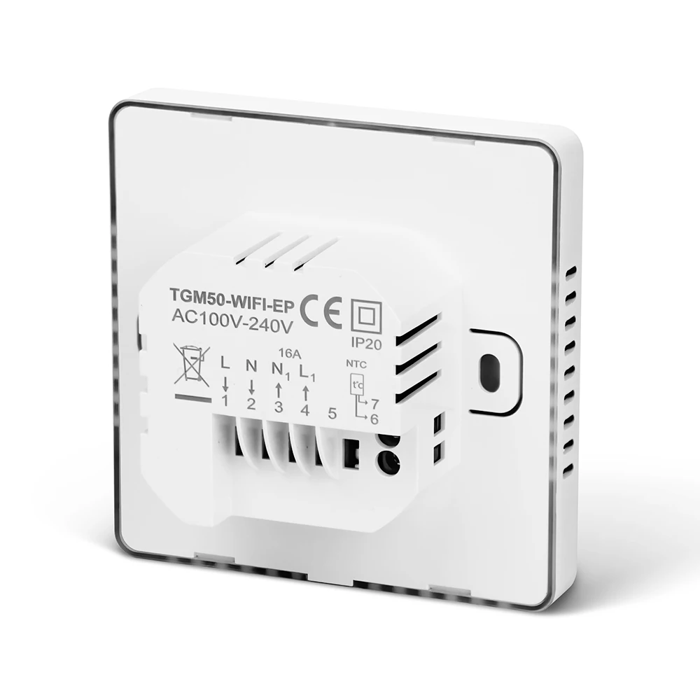 Beok Tuya Wifi Room Thermostat Underfloor Heating System Thermoregulator for Gas Boiler Electric Heating with Alexa Google Home Beok Tuya Wifi Room Thermostat Underfloor Heating System Thermoregulator for Gas Boiler Electric Heating with Alexa Google Home