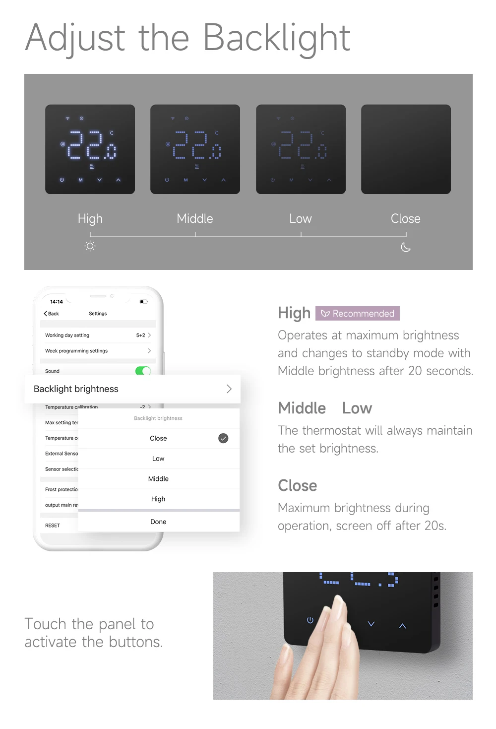 Beok Tuya Wifi Room Thermostat Underfloor Heating System Thermoregulator for Gas Boiler Electric Heating with Alexa Google Home Beok Tuya Wifi Room Thermostat Underfloor Heating System Thermoregulator for Gas Boiler Electric Heating with Alexa Google Home
